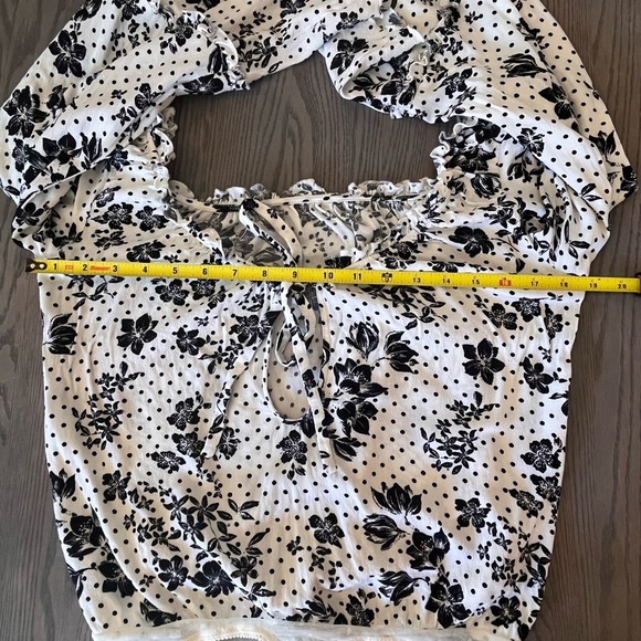 INTIMATELY (FREE PEOPLE) BODYSUIT BOHO PEASANT STYLE - Picture 7 of 8